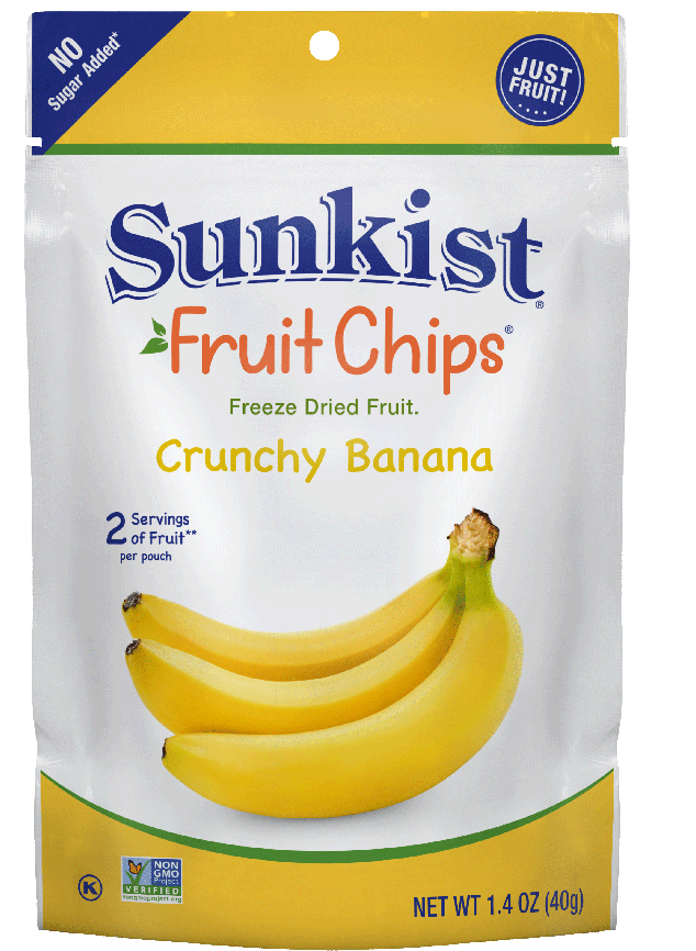 Crunchy Banana Slices - Sunkist Lemonade Soda - 12 Pack, 12 Fl Oz Cans (1000x890), Png Download