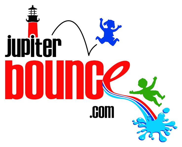 New Logo 2017 Udated White Border - Jupiter Bounce (800x639), Png Download