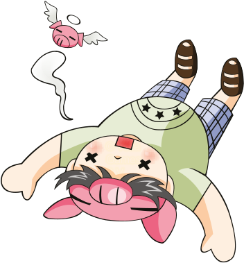 Piggy Boy Chibi Character Messages Sticker-10 - Cartoon (408x408), Png Download