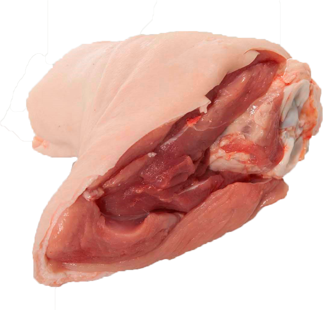 Codillo Con Hueso Y Con Piel - Domestic Pig (1536x1024), Png Download