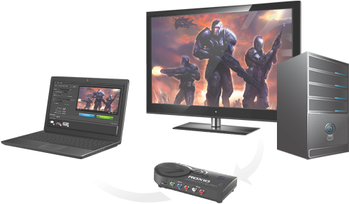 Pc Game Capture - Roxio Game Capture - Box Pack (535x350), Png Download