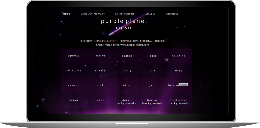 Purple Planet - Flat Panel Display (1097x540), Png Download