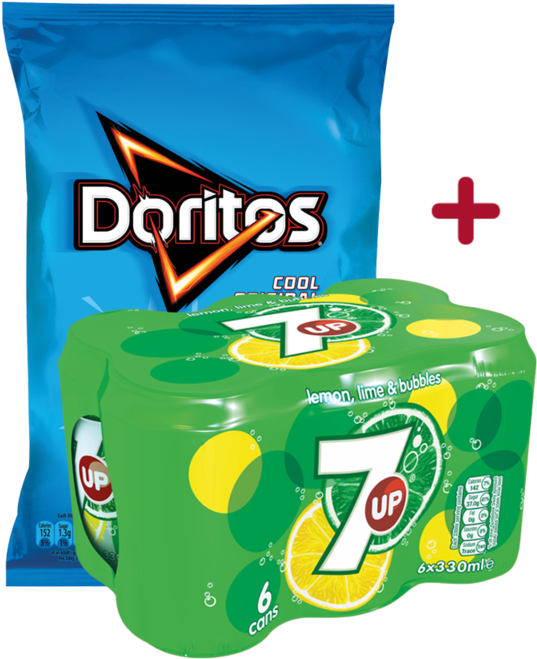 7up Doritos Deal - Doritos Cool Original Sharing Tortilla Crisps (800x800), Png Download