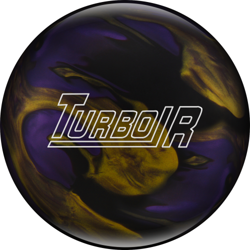 Turbo/r - Black/purple/gold - Bowling Ball Turbo R (500x500), Png Download