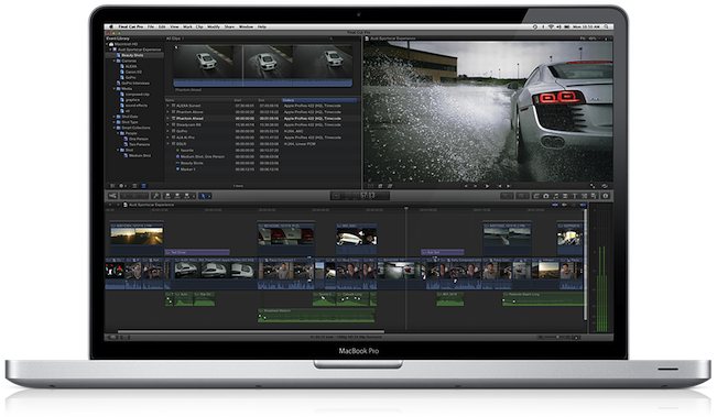 Final Cut Pro X Is Now Available In The Mac App Store, - Macbook Pro Final Cut X (650x411), Png Download