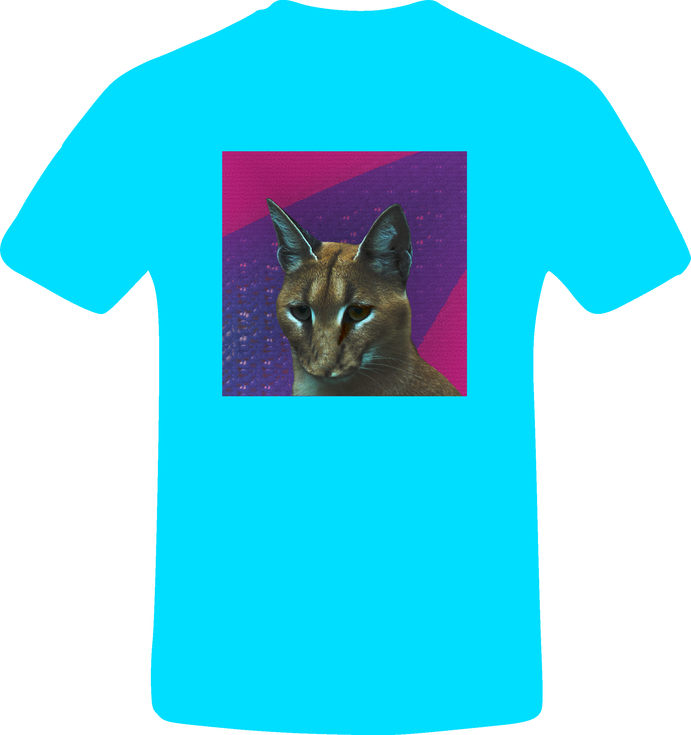 Image Of Silenced Caracal - Child (2258x2400), Png Download