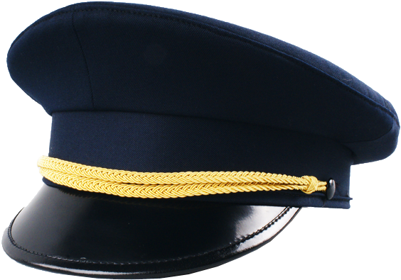 Pilotmütze Lackschirm Pilot Hat Png - Stitch (600x400), Png Download