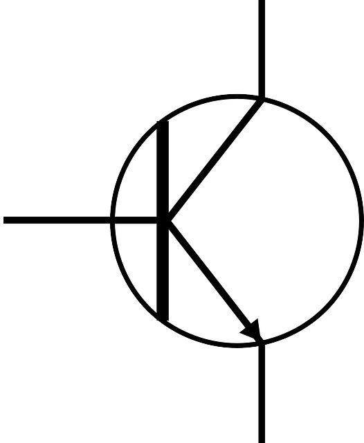 Circuit Symbol Of Npn Transistor - Transistor Circuit Symbol (526x640), Png Download