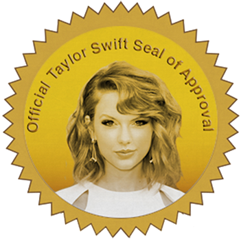 Taylor Swift Seal - Golf Digest's Best Places To Play (620x349), Png Download