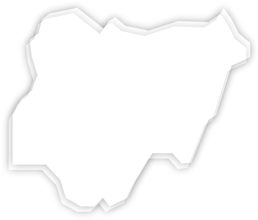 Deco Map Nigeria (535x466), Png Download