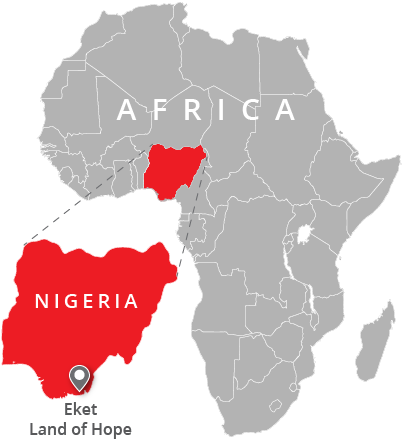 Land Of Hope - African Map (500x500), Png Download