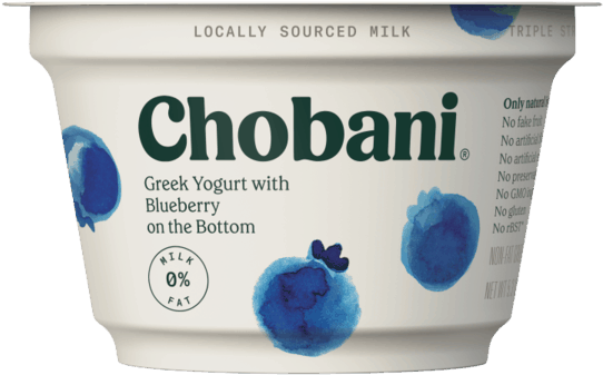 Get $0 - Blueberry Chobani Yogurt Calories (600x600), Png Download