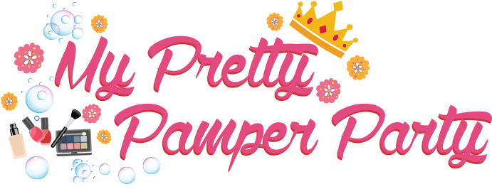 My Pretty Pamper Party - Spa Party Clip Art (900x307), Png Download