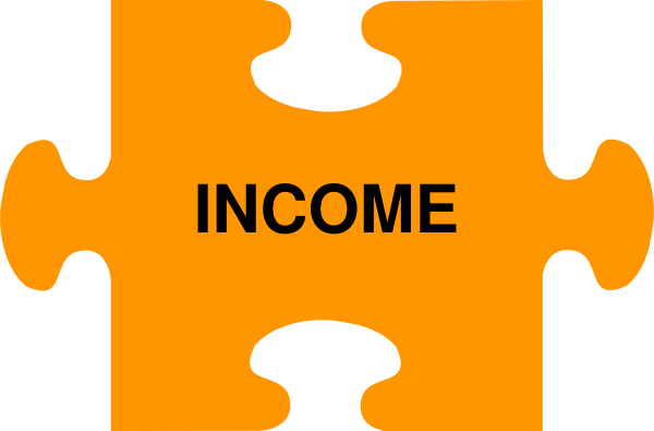 Puzzle Complete Big Income Hi - Income Clipart Png (600x395), Png Download