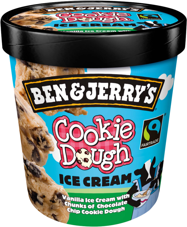 Ben Jerrys Cookie Dough Ice Cream 500ml - Cookie Dough Ben Jerrys (800x800), Png Download
