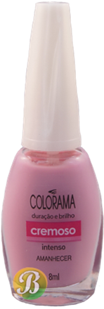 Nail Polish Colorama Amanhecer 8 Ml - Esmalte Colorama Algodão Doce (450x443), Png Download