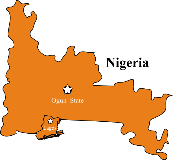 Ogun And Lagos States - Optimum (606x559), Png Download