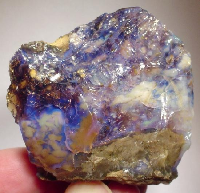 Image - Thumb - - Purple Gemstone Opal Rough (1010x751), Png Download