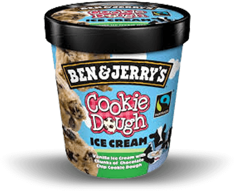 Cookie Dough Ben & Jerry S 150ml - Ben And Jerrys Cookie Dough Ice Cream (700x500), Png Download