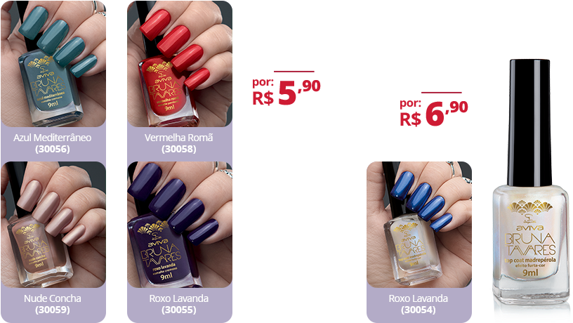 Bruna Tavares Esmalte - Nail Polish (815x694), Png Download