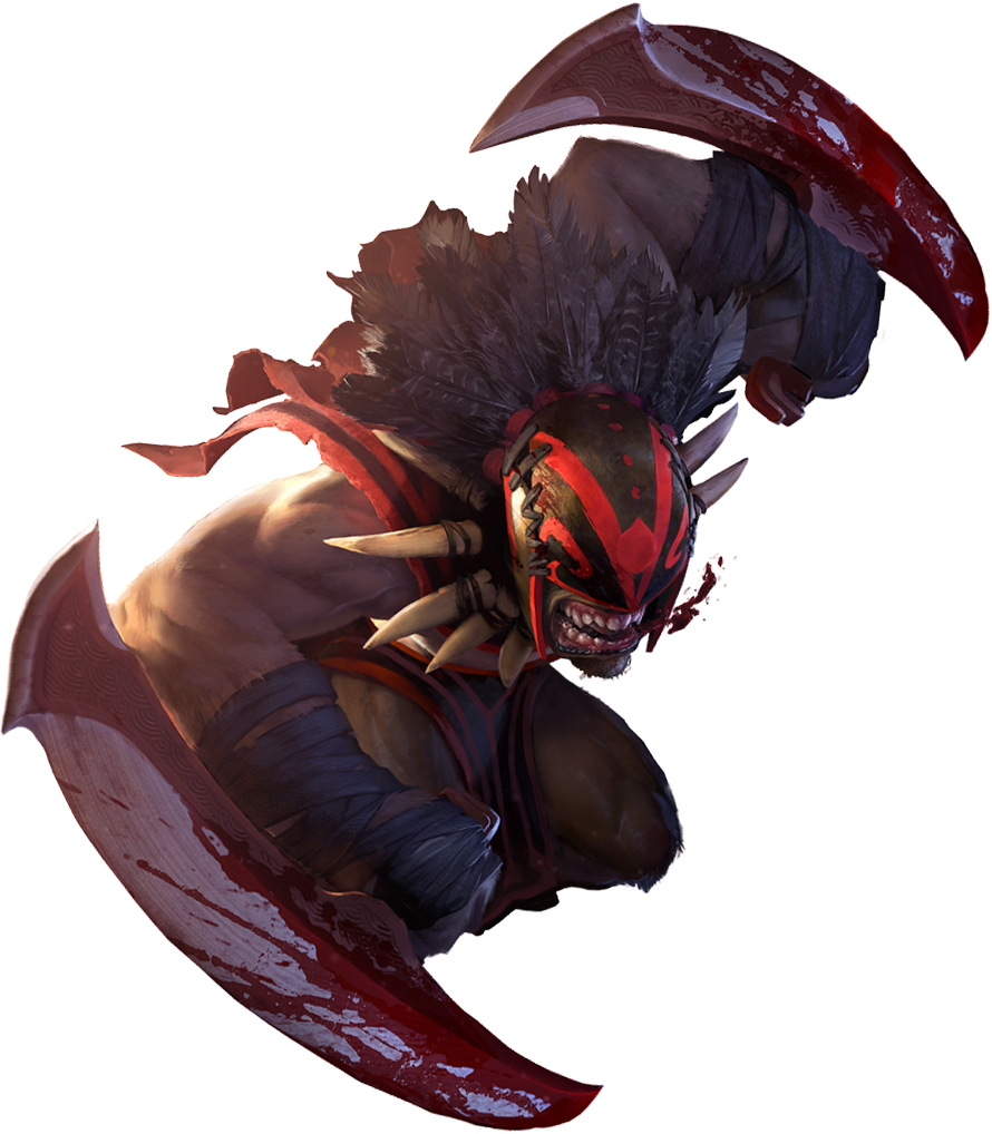 Esl - Dota 2 Bloodseeker (890x1018), Png Download