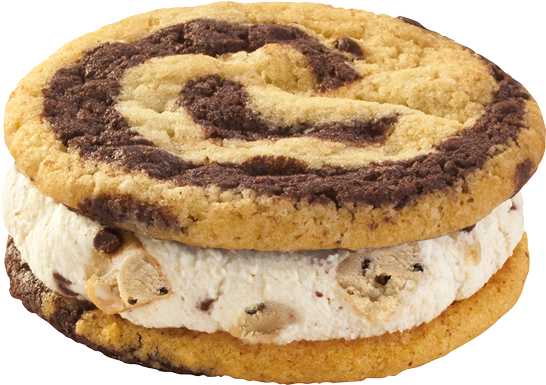 Ben & Jerry's Cookie Dough Chewy Cookie - Jerry's Chocolate Chip Cookie (600x401), Png Download