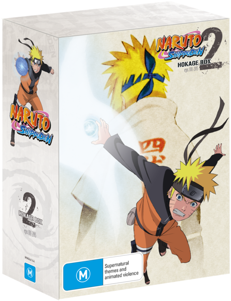 Naruto Shippuden Hokage Box 2 - Naruto Shippuden Hokage Box 2 (eps 101-205) Dvd (516x724), Png Download