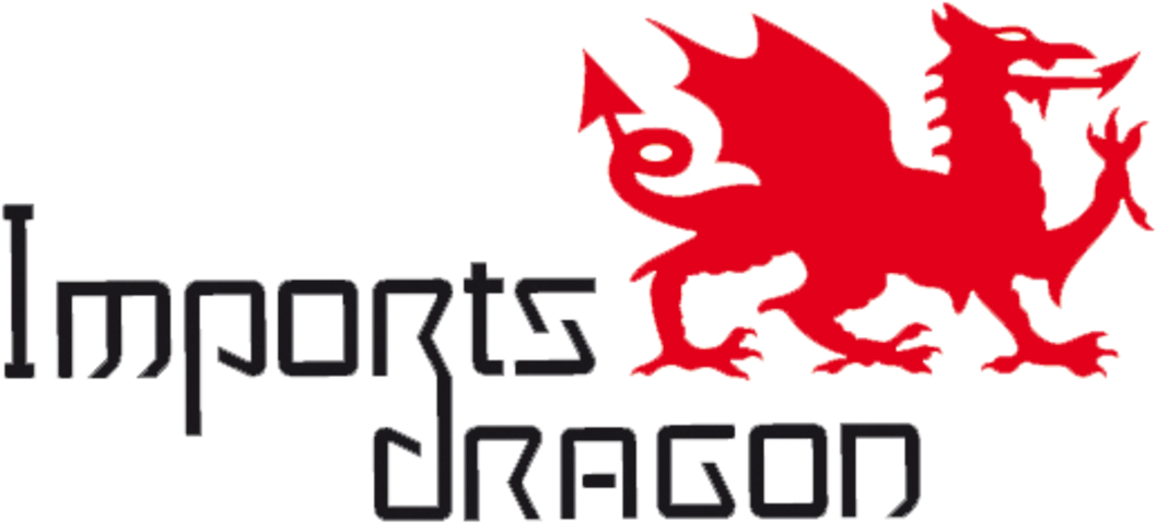 Imports Dragon Vector - Imports Dragon (1200x606), Png Download