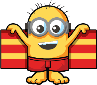 Online Beach Bum Minion Pic - Minions De Mineez (480x480), Png Download