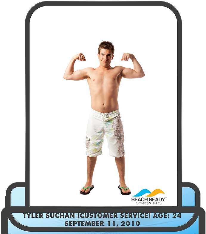 Tyler Suchan - Barechested (690x851), Png Download