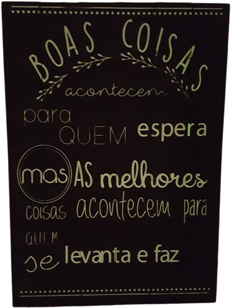 Placa Decorativa Preta (750x750), Png Download