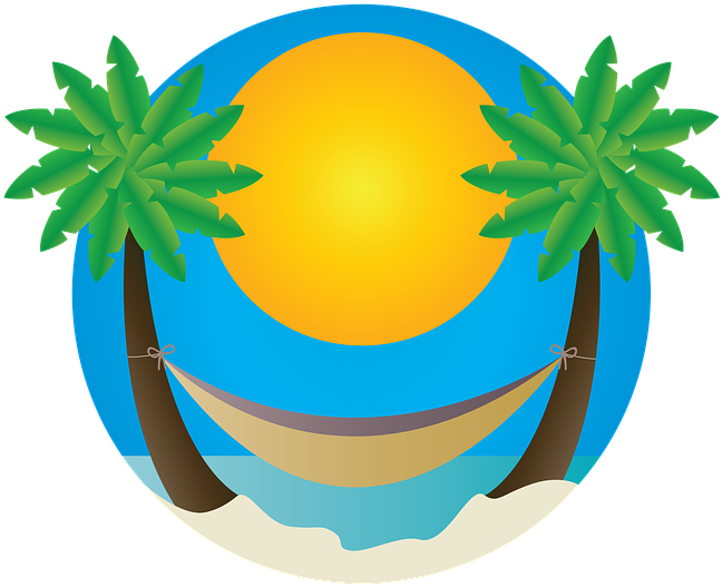 Vacation Beach Transparent Image - Logos De Playa Png (663x720), Png Download