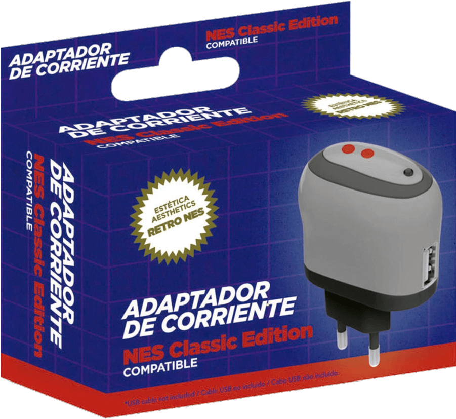 Adapter Usb Super Nes Classic Mini - Nes Classic Edition (900x900), Png Download
