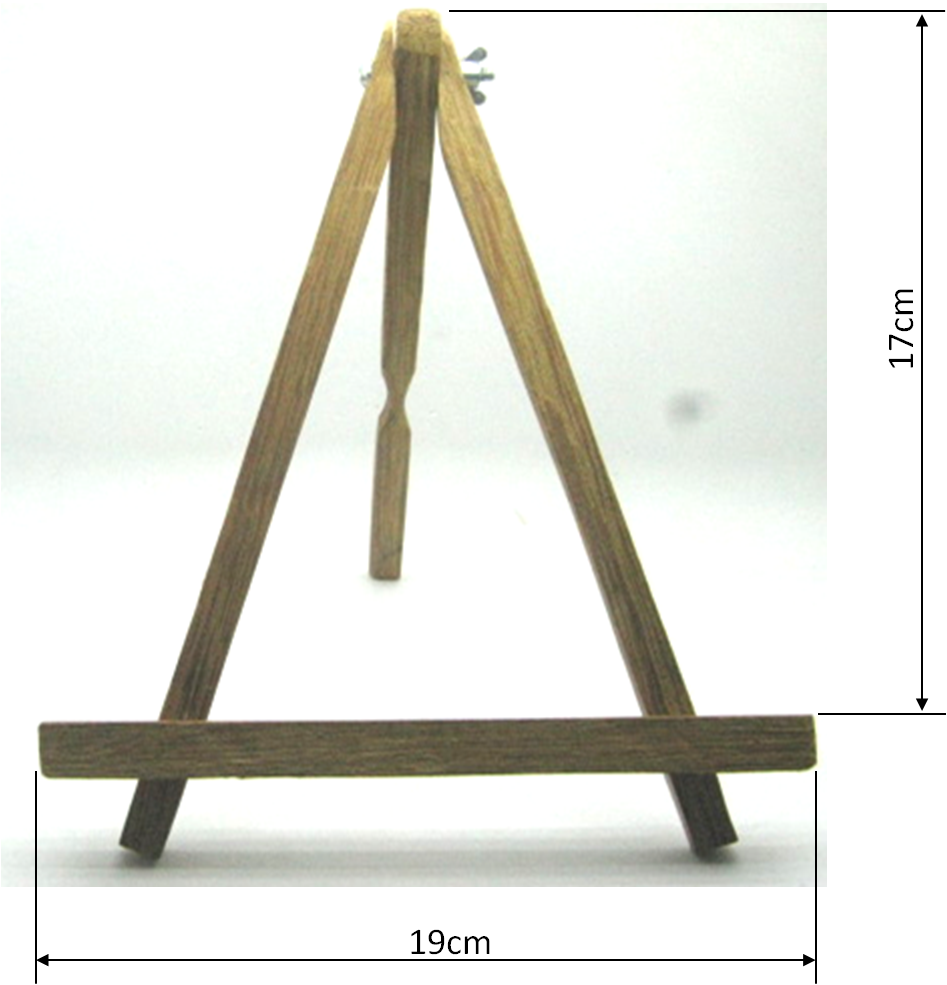 Suporte De Madeira Artesanal Para Azulejo, Prato Ou - Azulejo (947x985), Png Download