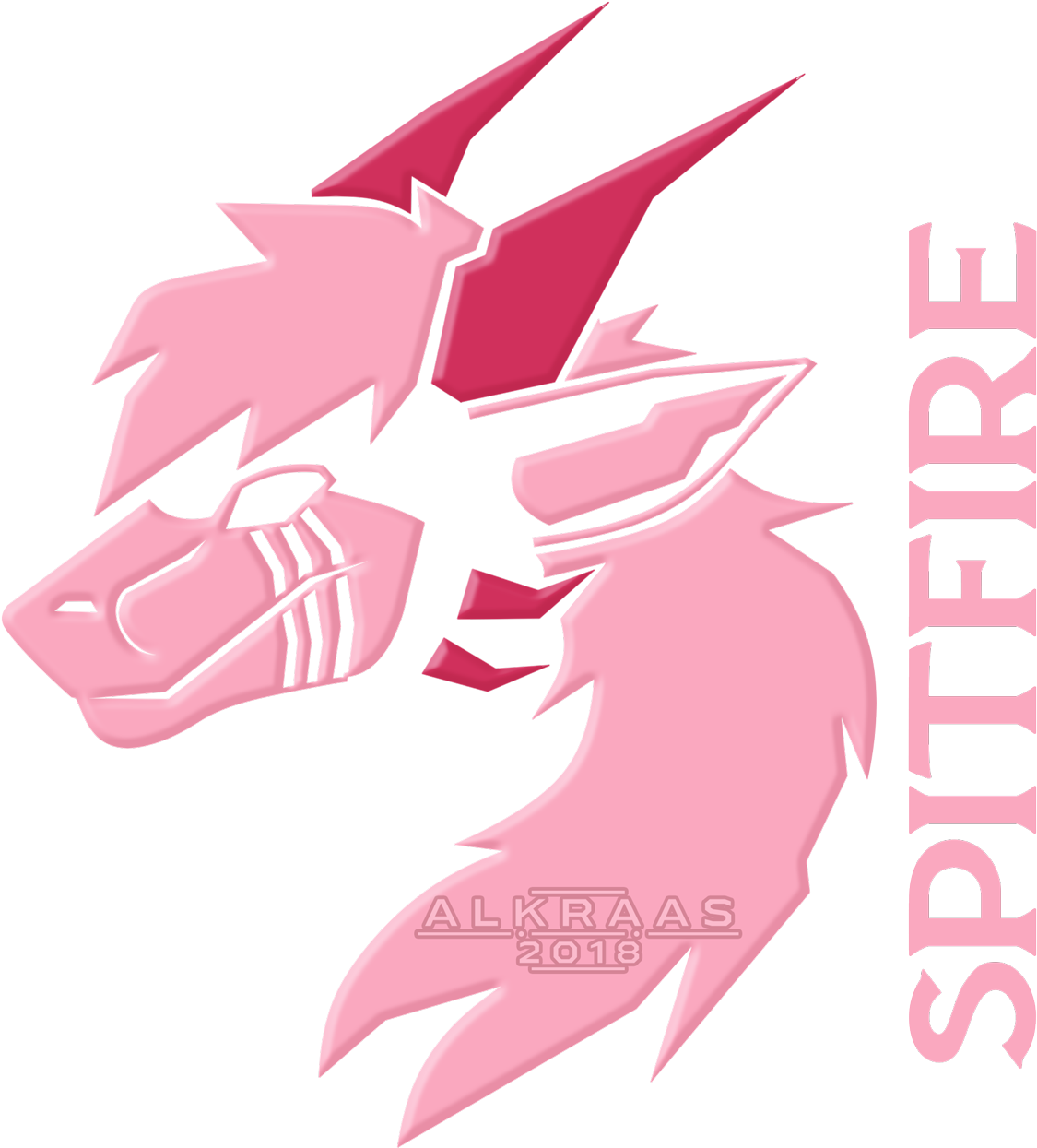 Logo - Spitfire - Cartoon (1160x1280), Png Download