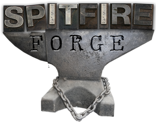 The Work Of Christina Sporrong Welder, Blacksmith, - Supermarine Spitfire (500x453), Png Download