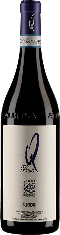 2014 Ugo Lequio Barbera D'alba Superiore Gallina - Cantina Ugo Lequio (646x1000), Png Download