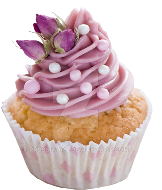 Creamy Cake On A Transparent By Prussiaart - Cake With No Background (800x800), Png Download