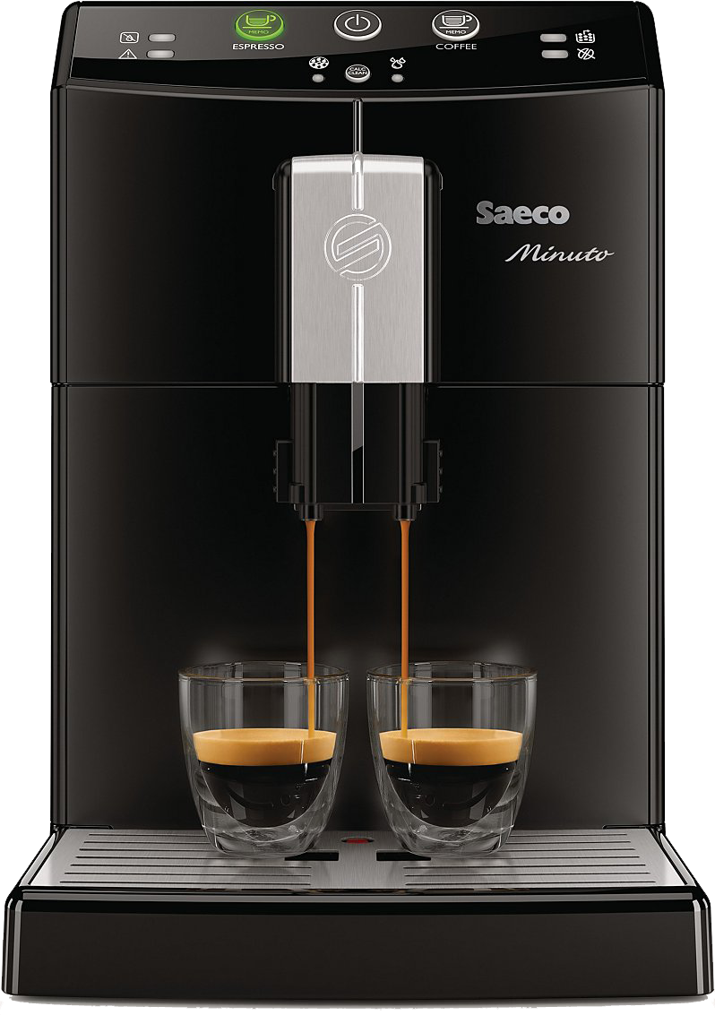 Coffee Machine Png In High Resolution - Philips Saeco Minuto Super-automatic Espresso Machine (798x1133), Png Download