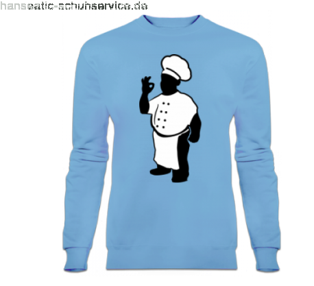 Cook Chef Silhouette Hoodie (500x416), Png Download