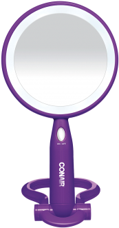 Conair Plastic Led Double-sided Mirror - Conair Illuminations By 1x/3x Lifetime Led Mirror In (350x350), Png Download
