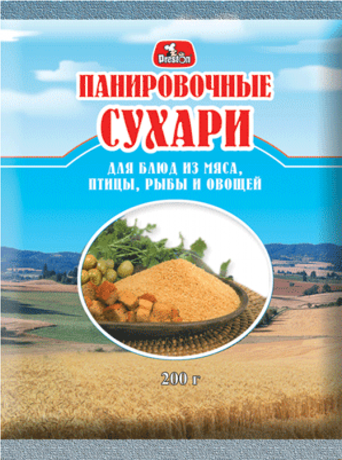 Biscuit Bread Crumbs 200g - Сухари Панировочные Для Рыбы (900x900), Png Download