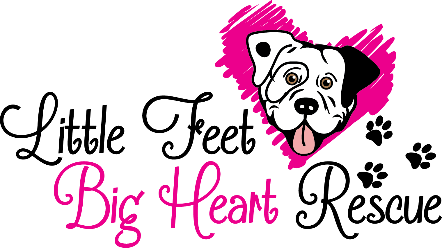 Little Feet, Big Heart Rescue Png - Love By Helen O'dare (1519x854), Png Download