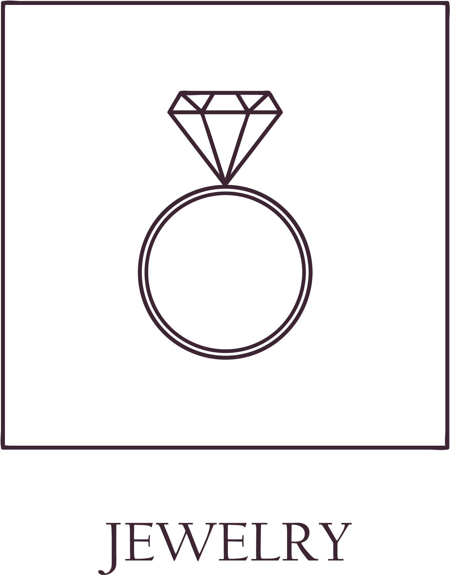 Jewelry Icon - Princess P Jewelry (2550x3300), Png Download