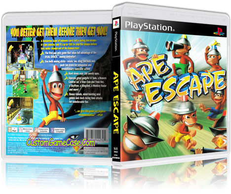 Sony Playstation 1 Psx Ps1 - Ape Escape Playstation Ps1 (500x394), Png Download