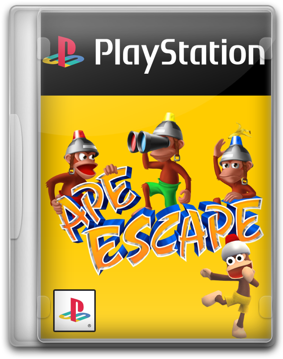 Ape Escape (570x732), Png Download