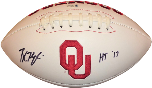 Baker Mayfield Autographed Oklahoma Sooners Logo Football - University Of Oklahoma (500x500), Png Download