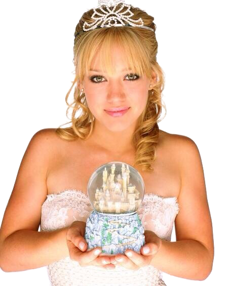 Cinderella Story Snow Globe (454x565), Png Download