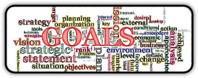 Springtime Goal Setting - Goal (640x260), Png Download