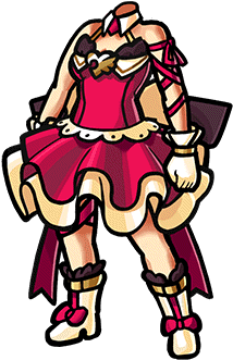 Gear-ruby Heart Suit Render - Ruby Heart Suit Unison League (380x380), Png Download